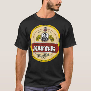 Belgisches Kwak Beer-Logo T-Shirt