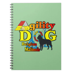 Belgisches Malinois-Agility Notizblock