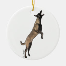 Belgisches Malinois Ornament