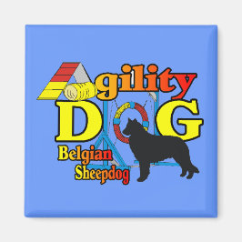 Belgisches Sheepdog Agility Shirts Geschenke Magnet