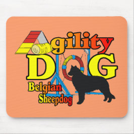 Belgisches Sheepdog Agility Shirts Geschenke Mousepad