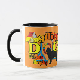 Belgisches Sheepdog Agility Shirts Geschenke Tasse