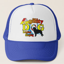 Belgisches Sheepdog Agility Shirts Geschenke Truckerkappe