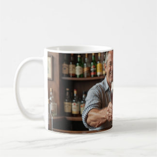 Belgisches Tavernen-Gastgeschenk Kaffeetasse