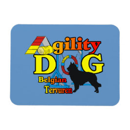 Belgisches Tervuren-Agility Magnet