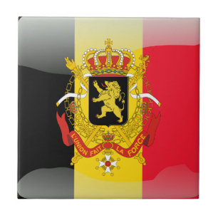 Belgisches Wappen Fliese