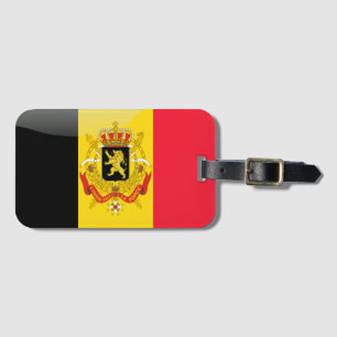 Belgisches Wappen Gepäckanhänger