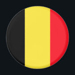 Belgium Magnet<br><div class="desc">Flagge Belgiens. Die Nationalflagge Belgiens (Niederländisch: Vlag van België,  Französisch: Drapeau de la Belgique,  Deutsch: Belgiens) besteht aus drei gleichen vertikalen Bändern aus schwarz (Hufseite),  gelb und rot. Die Farben stammen aus den Farben des Herzogs von Brabant,  und das vertikale Design kann auf der Flagge von Frankreich basieren.</div>