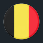 Belgium Magnet<br><div class="desc">Flagge Belgiens. Die Nationalflagge Belgiens (Niederländisch: Vlag van België,  Französisch: Drapeau de la Belgique,  Deutsch: Belgiens) besteht aus drei gleichen vertikalen Bändern aus schwarz (Hufseite),  gelb und rot. Die Farben stammen aus den Farben des Herzogs von Brabant,  und das vertikale Design kann auf der Flagge von Frankreich basieren.</div>