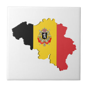 Belgium map fliese