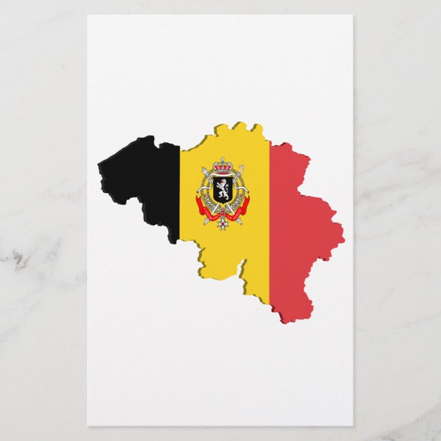 Belgium map flyer (Vorne)