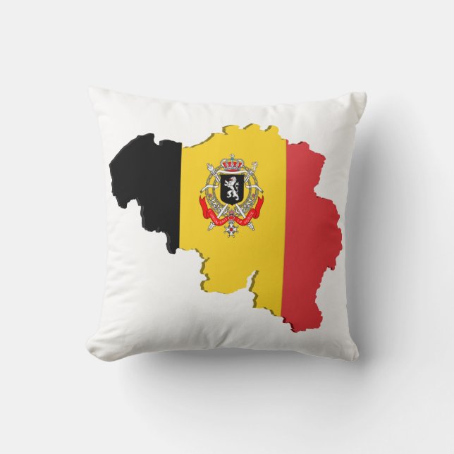 Belgium map kissen (Vorderseite)