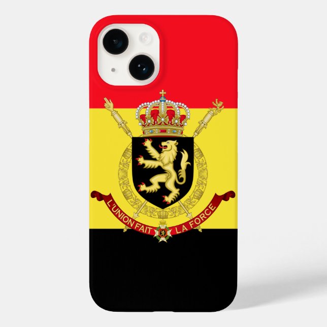 Belgiumemblem Case-Mate iPhone Hülle (Rückseite)