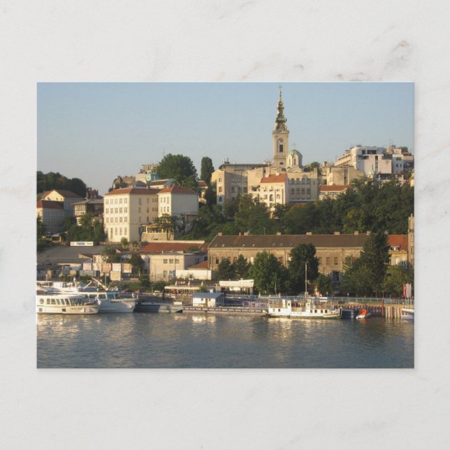 Belgrad Postkarte (Vorderseite)