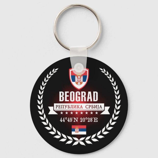 Belgrad Schlüsselanhänger (Vorderseite)