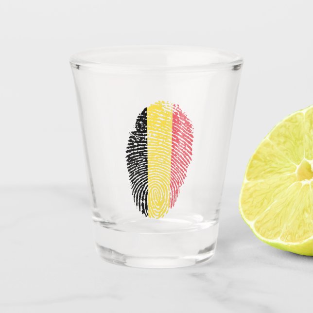 Belgrad Schnapsglas (Vorderseite)