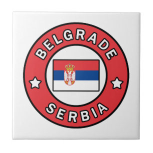 Belgrad Serbien Fliese