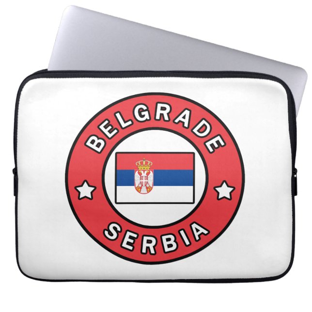 Belgrad Serbien Laptopschutzhülle (Vorderseite)