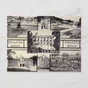 Belgrad, Serbien, Multiview Card, c. 1950 Postkarte