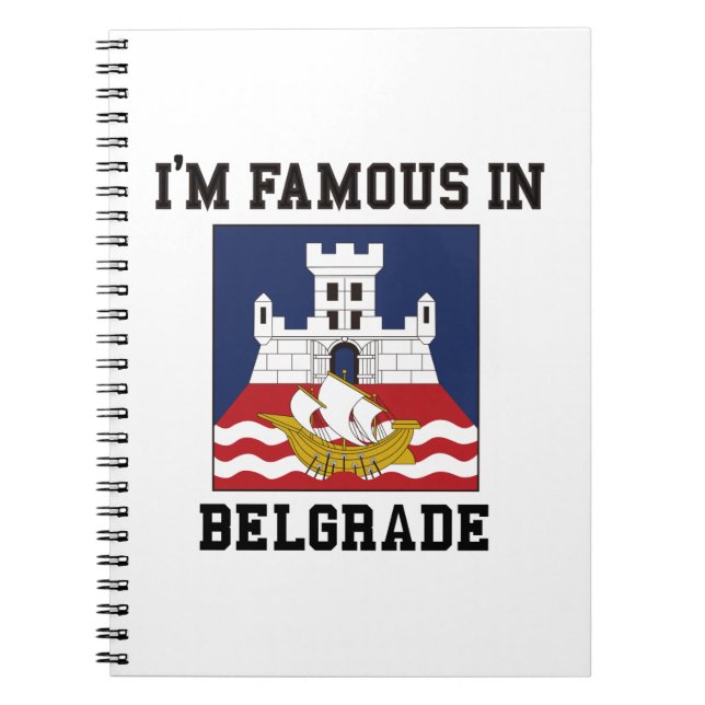 Belgrad, Serbien Notizblock (Vorderseite)