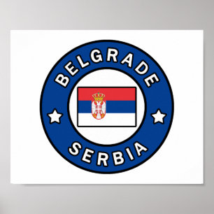 Belgrad Serbien Poster
