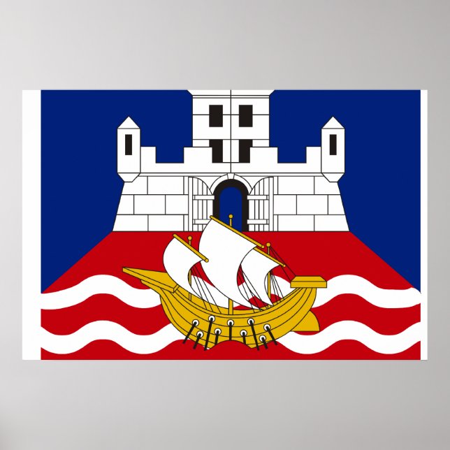 Belgrad, Serbien Poster (Vorne)