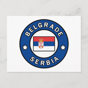 Belgrad Serbien Postkarte