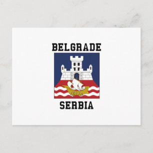 Belgrad Serbien Postkarte