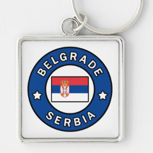 Belgrad Serbien Schlüsselanhänger