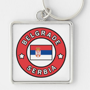 Belgrad Serbien Schlüsselanhänger