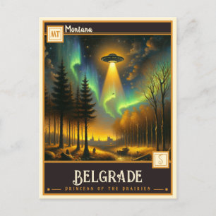 Belgrade, Montana   Vintage Postkarte