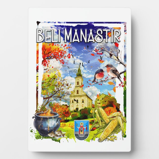 Beli Manastir Fotoplatte (Vorderseite)