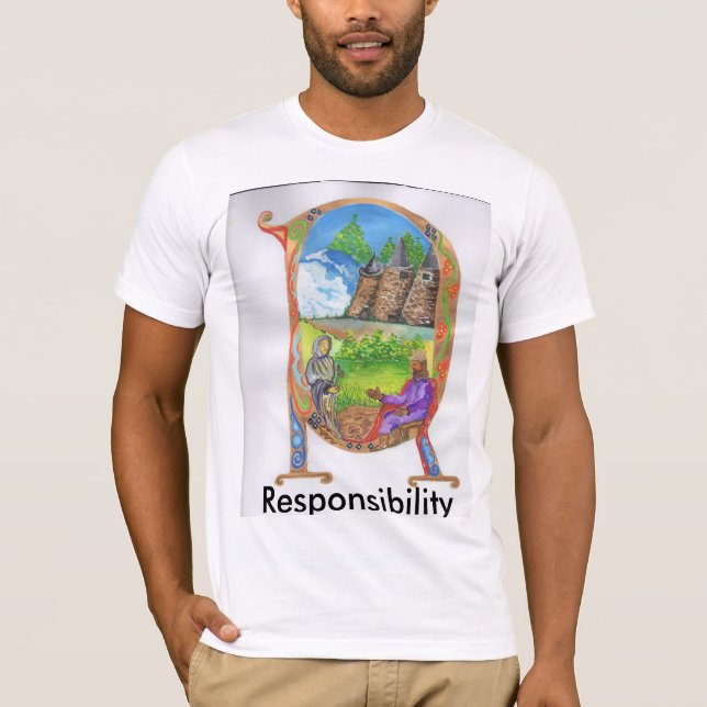 Belichteter r-T - Shirt (Vorderseite)