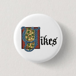 Belichteter Yikes Knopf Button