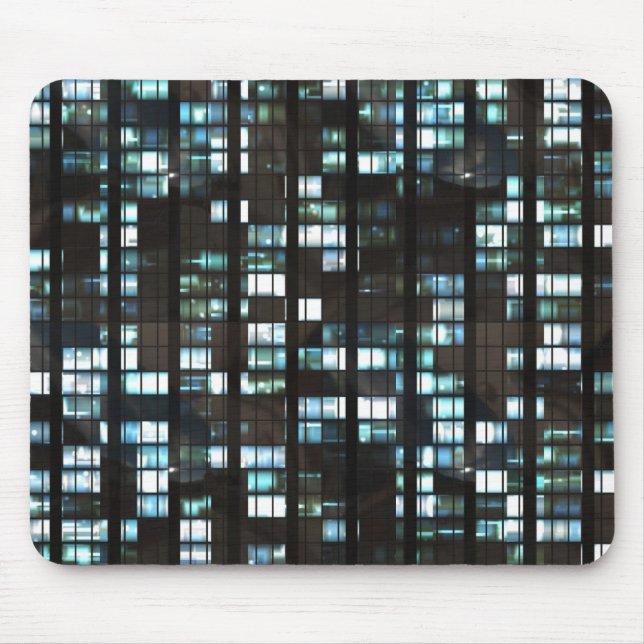 Belichtetes Fenstermuster Mousepad (Vorne)