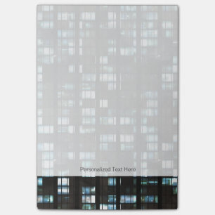 Belichtetes Fenstermuster Post-it Klebezettel