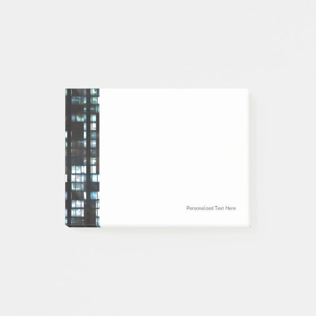 Belichtetes Fenstermuster Post-it Klebezettel (Vorderseite)