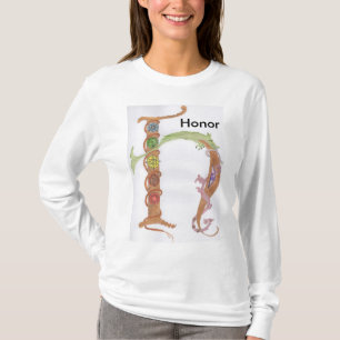 Belichtetes h-Shirt T-Shirt