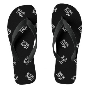 Beliebiges Logo oder hochgeladenes Bild Streumus Flip Flops