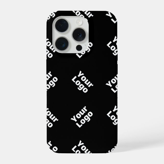 Beliebiges Logo oder hochgeladenes Bild | Verstreu iPhone Hülle (Rückseite)