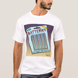 Beliebte Batterien sind nicht im Preis enthalten. T-Shirt
