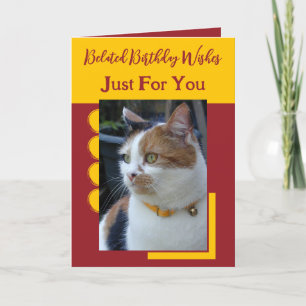 Beliebte Geburtstagswünsche nur für Sie rot gelb Karte