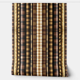 Beliebte Gold Wood Art Lamperia Collection Tapete