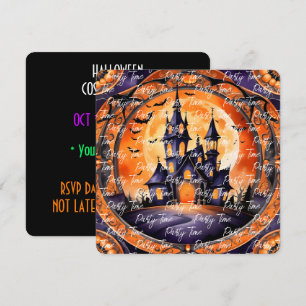 Beliebte Halloween-Kürbis-Herbst-Kollektion Einladung