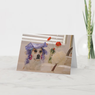 Beliebte humorvolle Geburtstagskarte Karte