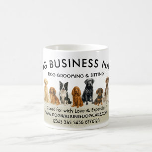 Beliebte Hunderassen-Illustration Kaffeetasse