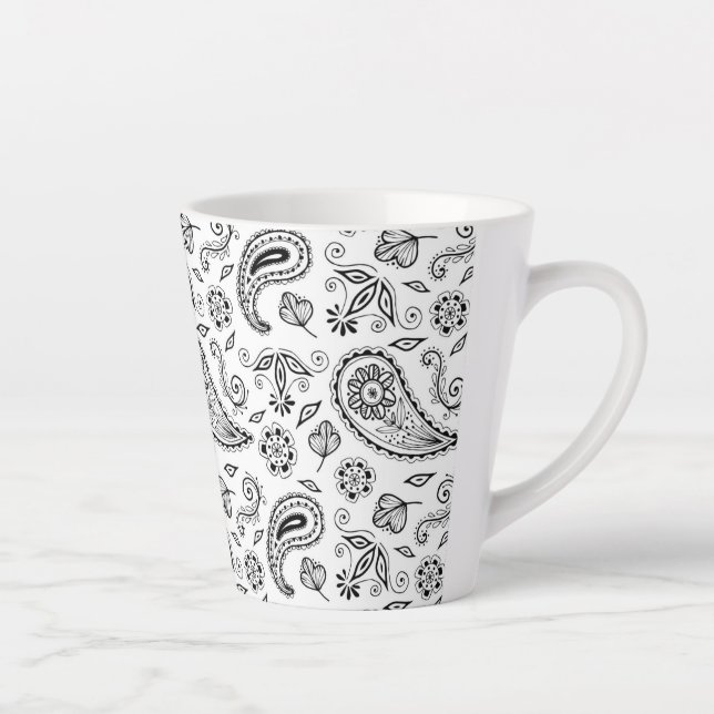 Beliebte kleine Latte-Tasse Milchtasse (Rechts)