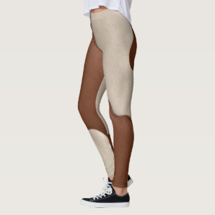Beliebte Luxus-Elegante Kunstkuh-Leder-Kollektion Leggings