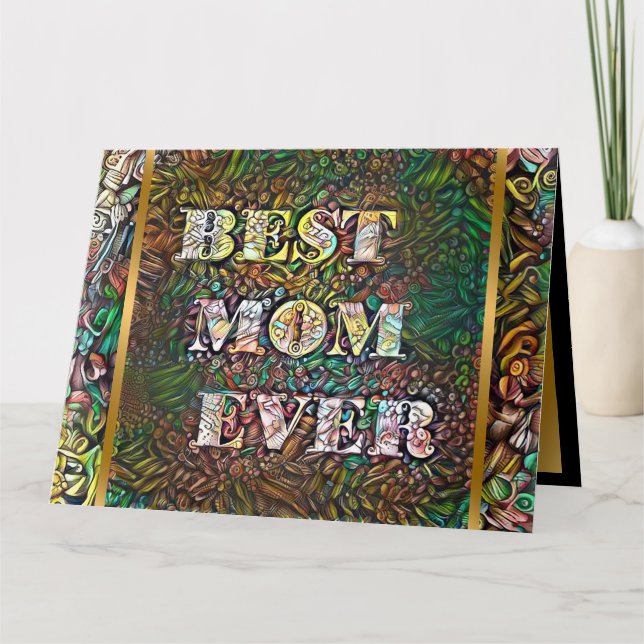 Beliebte moderne Elegante Geschenke Karte (Vorderseite)