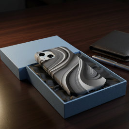 Beliebte moderne graue Handyhülle iPhone 15 Hülle